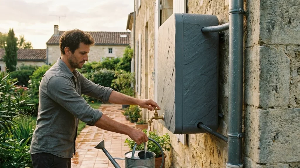 4rain Slim Stone Decor 510L : Avis Complet sur ce Récupérateur d&rsquo;Eau Mural
