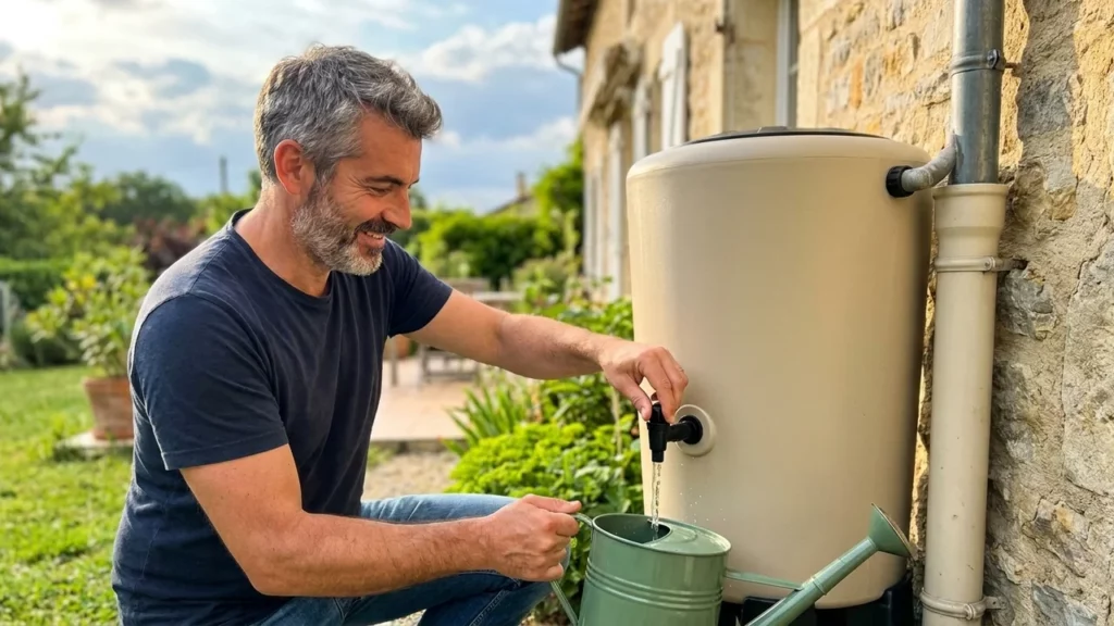 Denis Laval teste Belli 0156 Récupérateur d&rsquo;Eau 300L Beige : Avis Complet