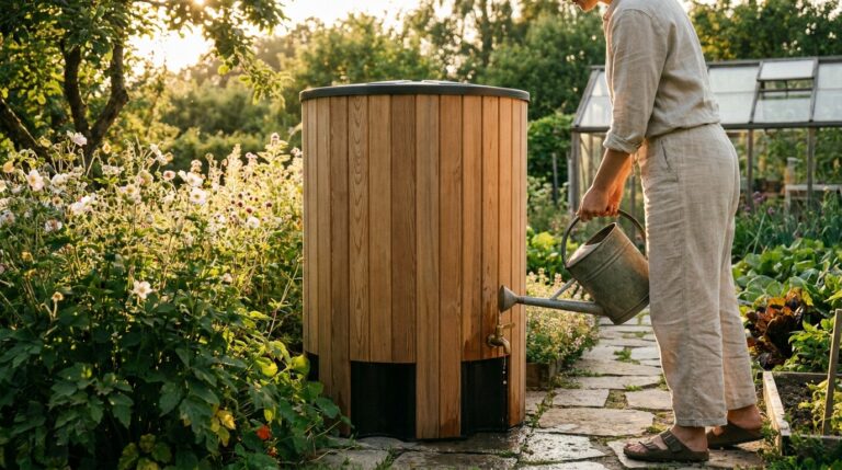récupérateur d'eau de pluie 1000 litres – photo principale