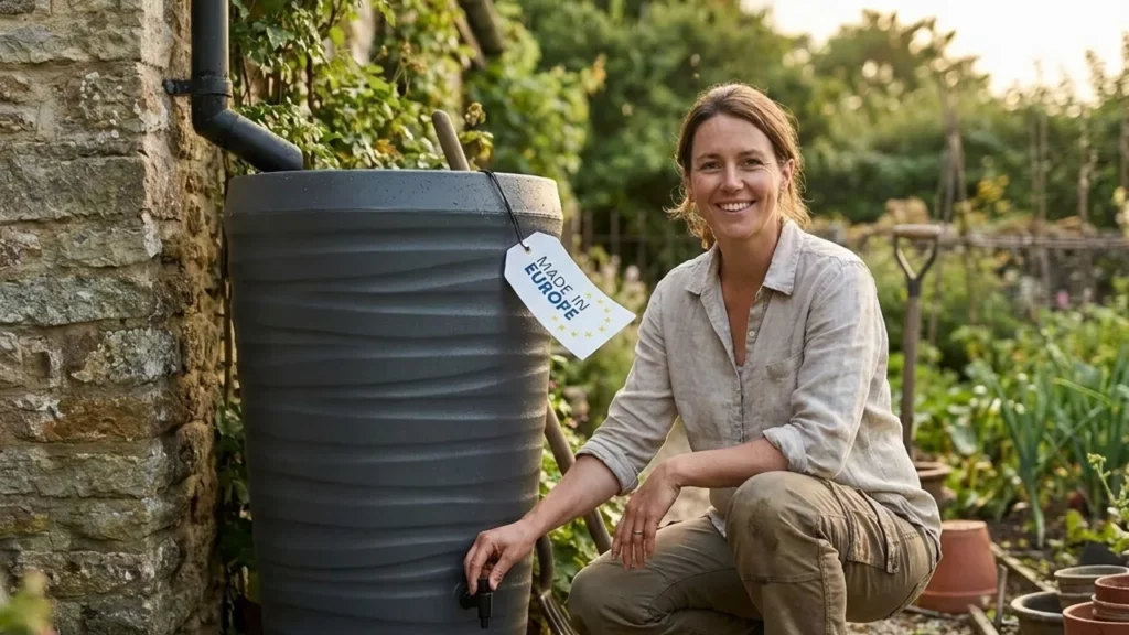 Muriel Ribert teste YourCasa Récupérateur d&rsquo;Eau de Pluie 240L Wave Design : Avis Complet