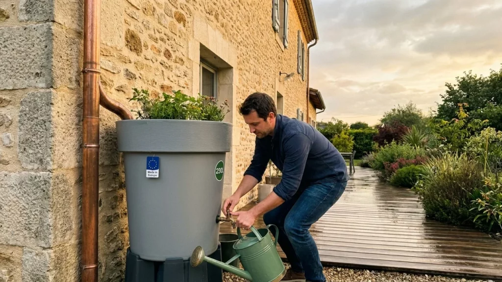 Muriel Ribert teste YourCasa Récupérateur Eau Pluie 230L Design Decore : Avis Complet