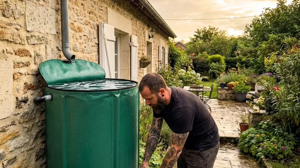 Roland Vitrolles teste YRHome Récupérateur d&rsquo;eau Pliable 200L : Avis Complet 2026